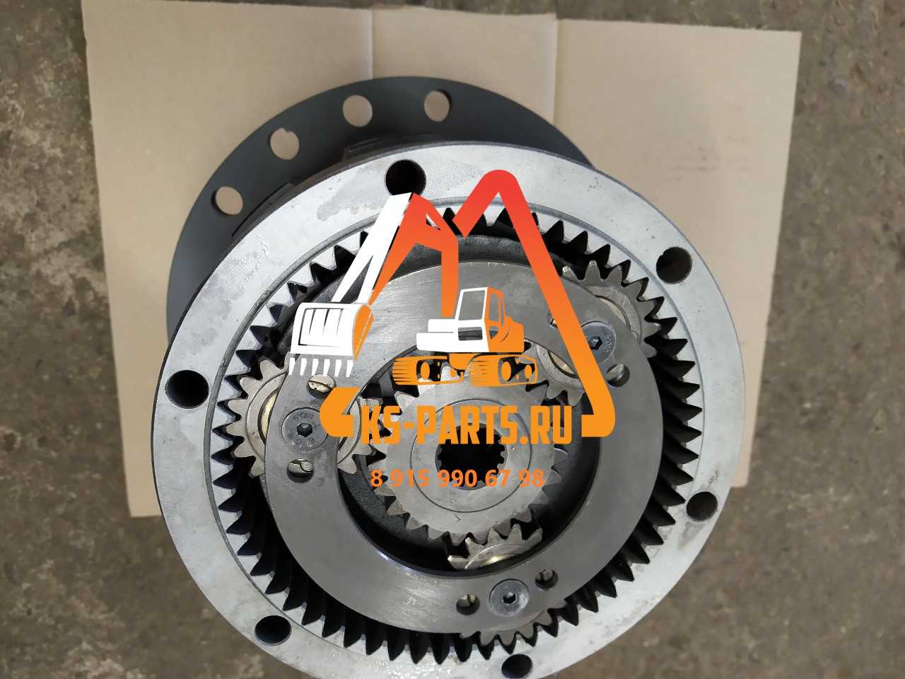 Редуктор поворота SK75 SK70SR, New Holland E70BSR (аналог) YT32W00006F, YR32W00002S001 Редуктор поворота SK75 SK70SR, New Holland E70BSR (аналог) YT32W00006F, YR32W00002S001