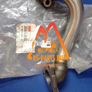 Патрубок EGR 8981406510 Hitachi zx200-3 4HK1